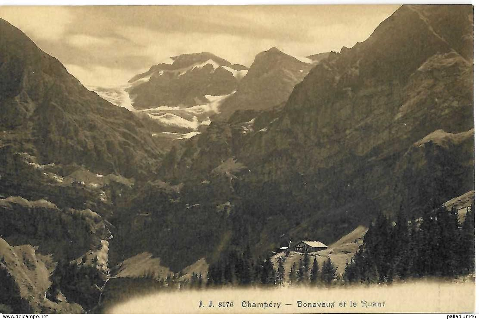 VS CHAMPERY - BONAVAUX ET LE RUANT - Julien Frères Genève No 8176 - Pas Circulé NEUVE - Champéry