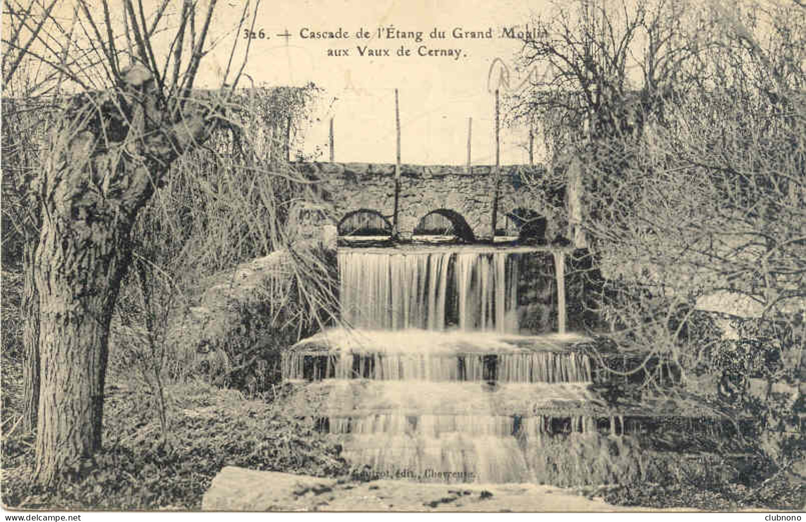 CPA -VAUX DE CERNAY - CASCADE DE L'ETANG DU GRAND MOULIN - Vaux De Cernay