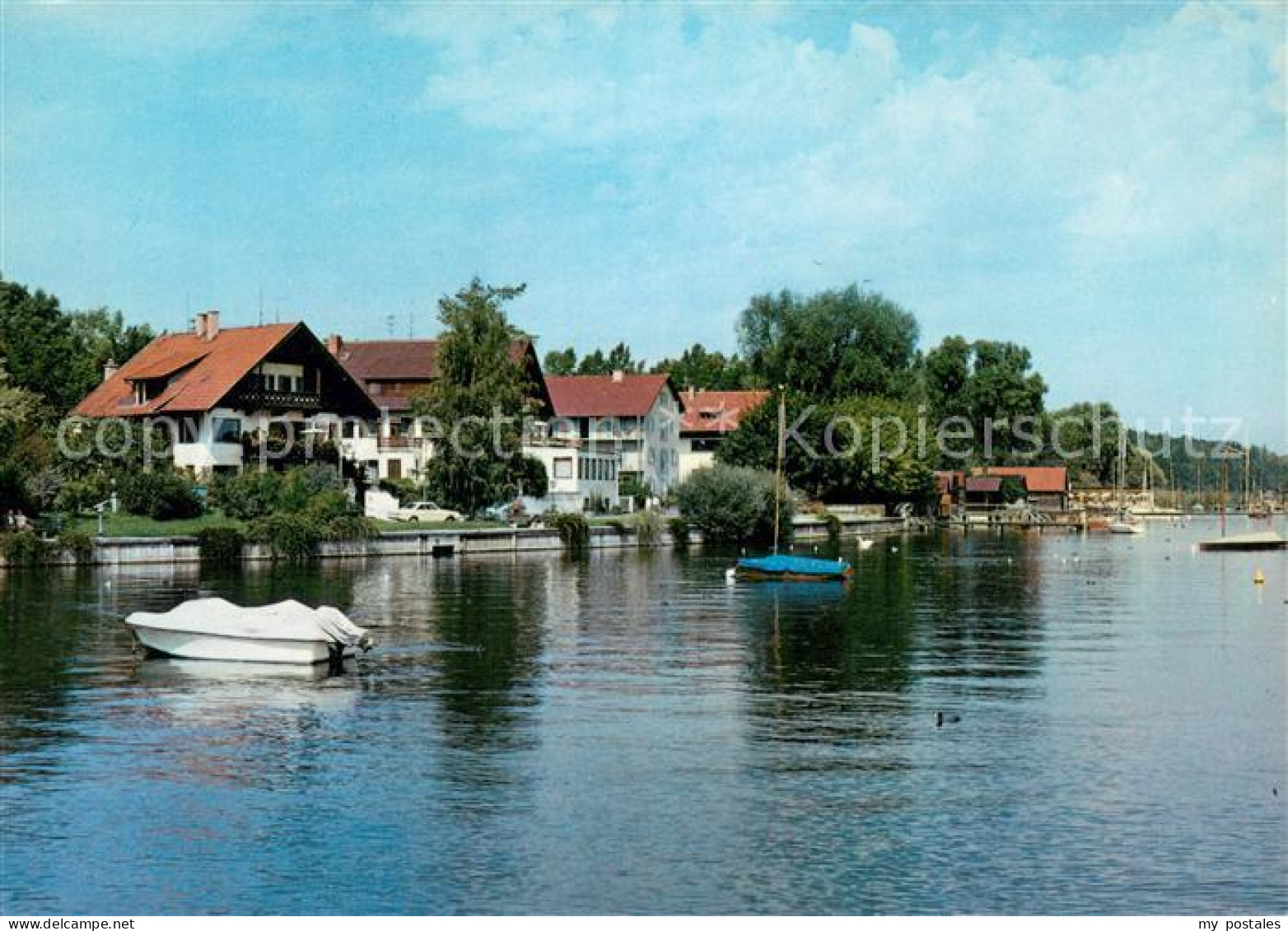 73671236 Schondorf Ammersee Blick Vom Dampfersteg Schondorf Ammersee - Zu Identifizieren