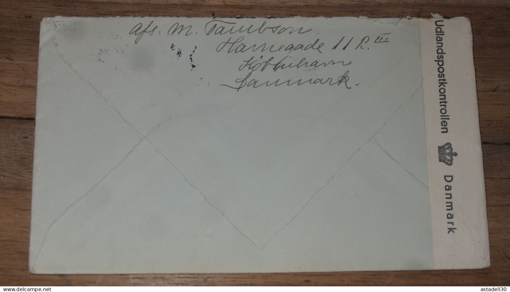 Enveloppe DANMARK, Censored, 1945  ............ Boite1 .............. 240424-249 - Cartas & Documentos