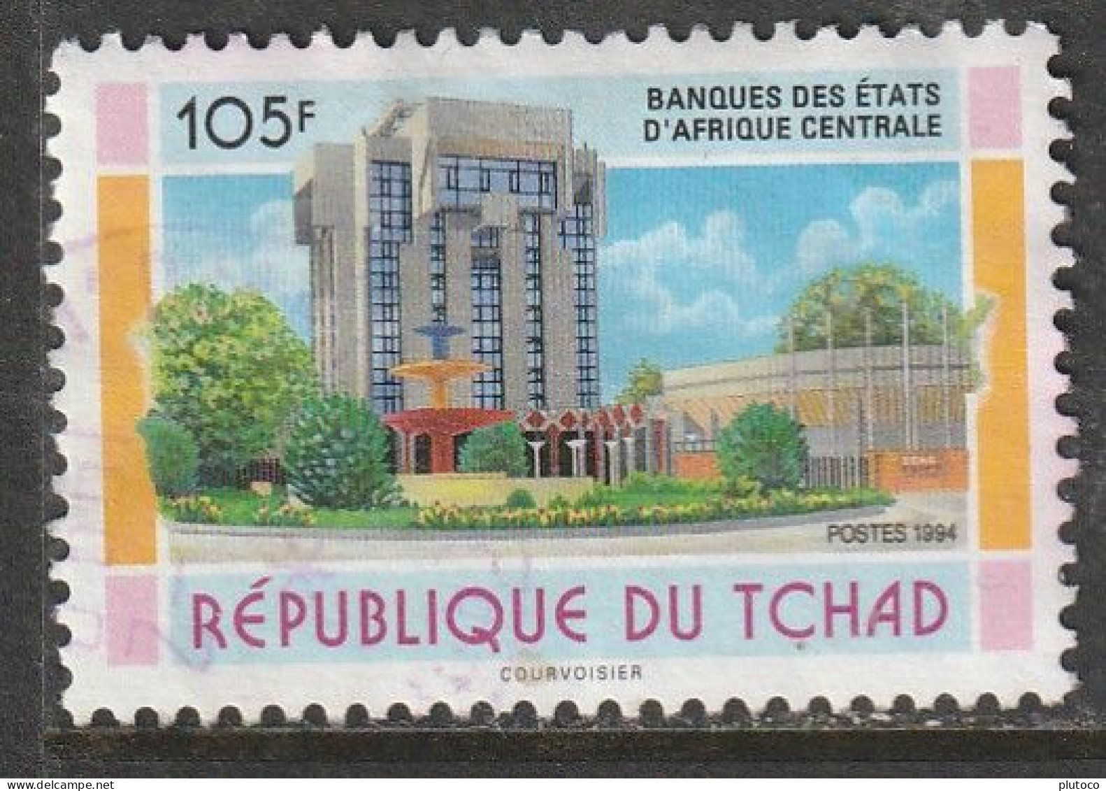 CHAD, USED STAMP, OBLITERÉ, SELLO USADO - Tchad (1960-...)