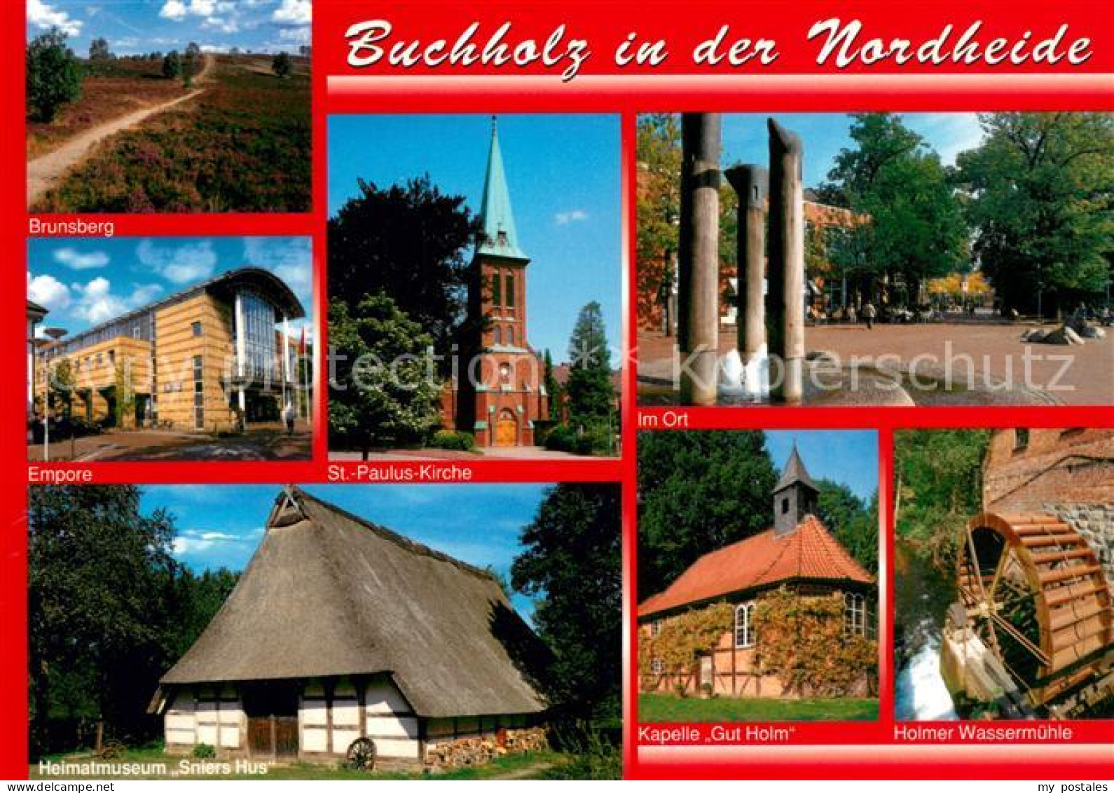 73671209 Buchholz Nordheide Heidelandschaft Empore Kirche Innenstadt Heimatmuseu - Buchholz