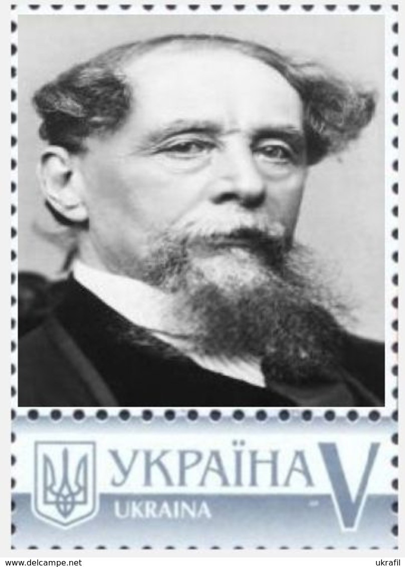 Ukraine 2018, Literature, Charles Dickens, 1v - Oekraïne