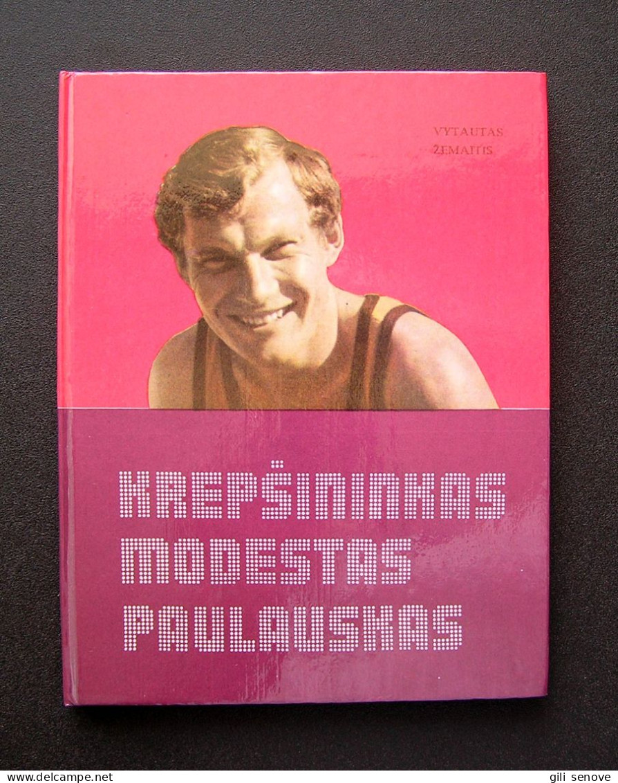 Lithuanian Book / Krepšininkas Modestas Paulauskas Signed, Autographed 1978 - Cultura