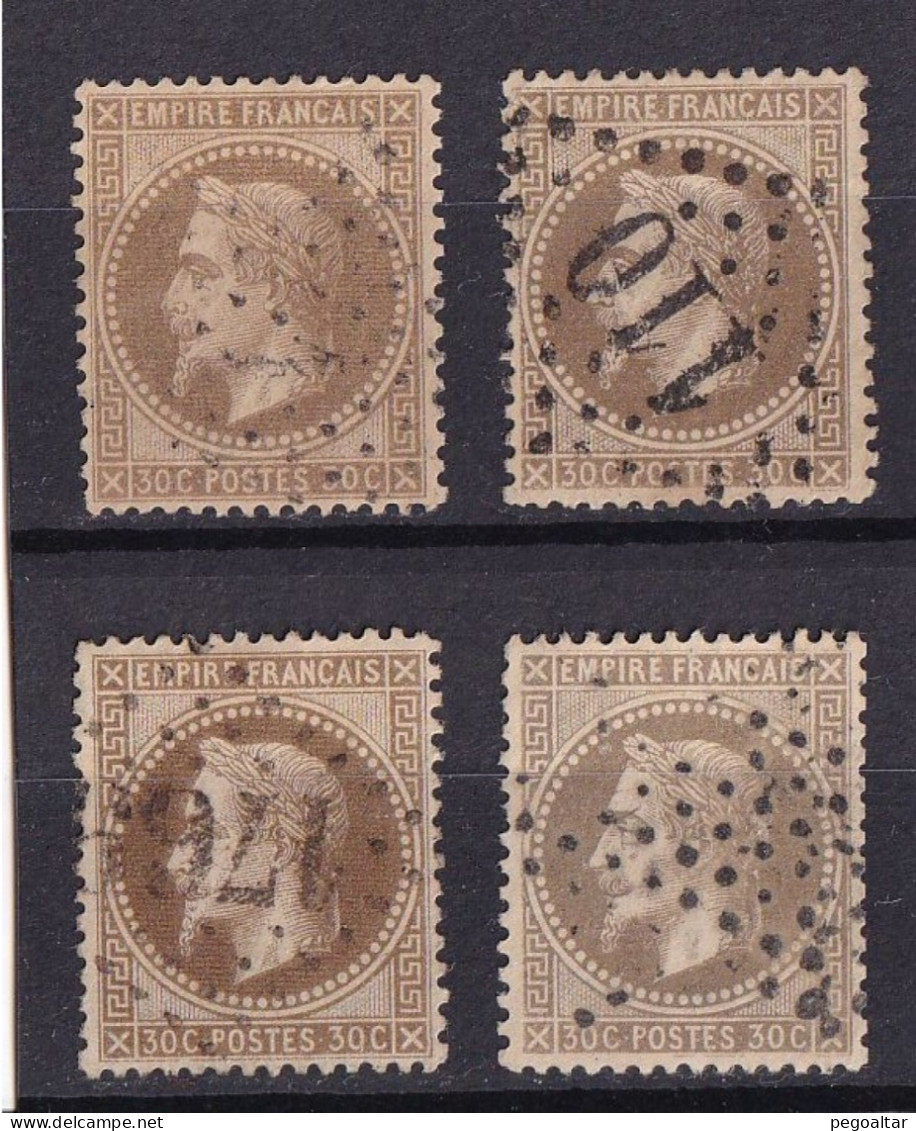 N°30; B/TB. - 1863-1870 Napoleon III With Laurels