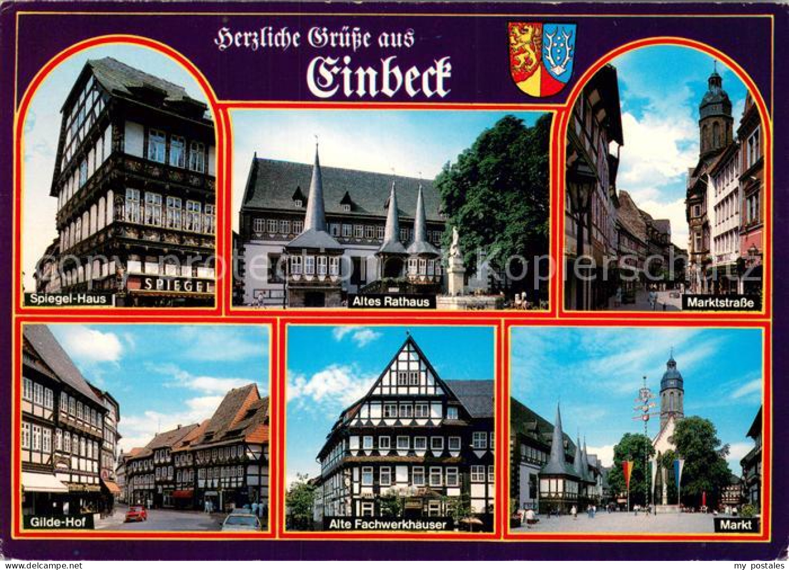 73671158 Einbeck Niedersachsen Historische Gebaeude Altstadt Spiegelhaus Rathaus - Einbeck
