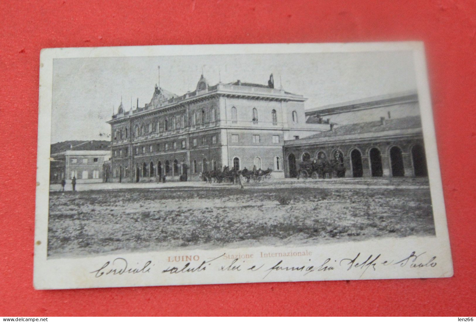 Varese Luino La Stazione Station Bahnhof Gare 1903 - Varese