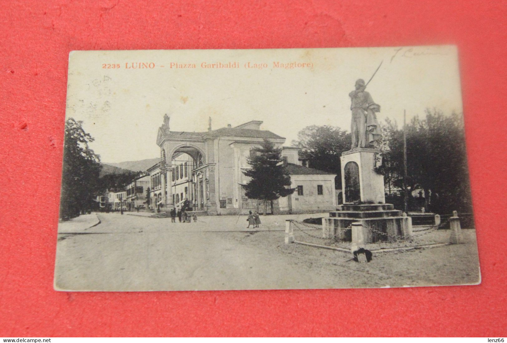 Varese Luino Piazza Garibaldi 1906 - Varese