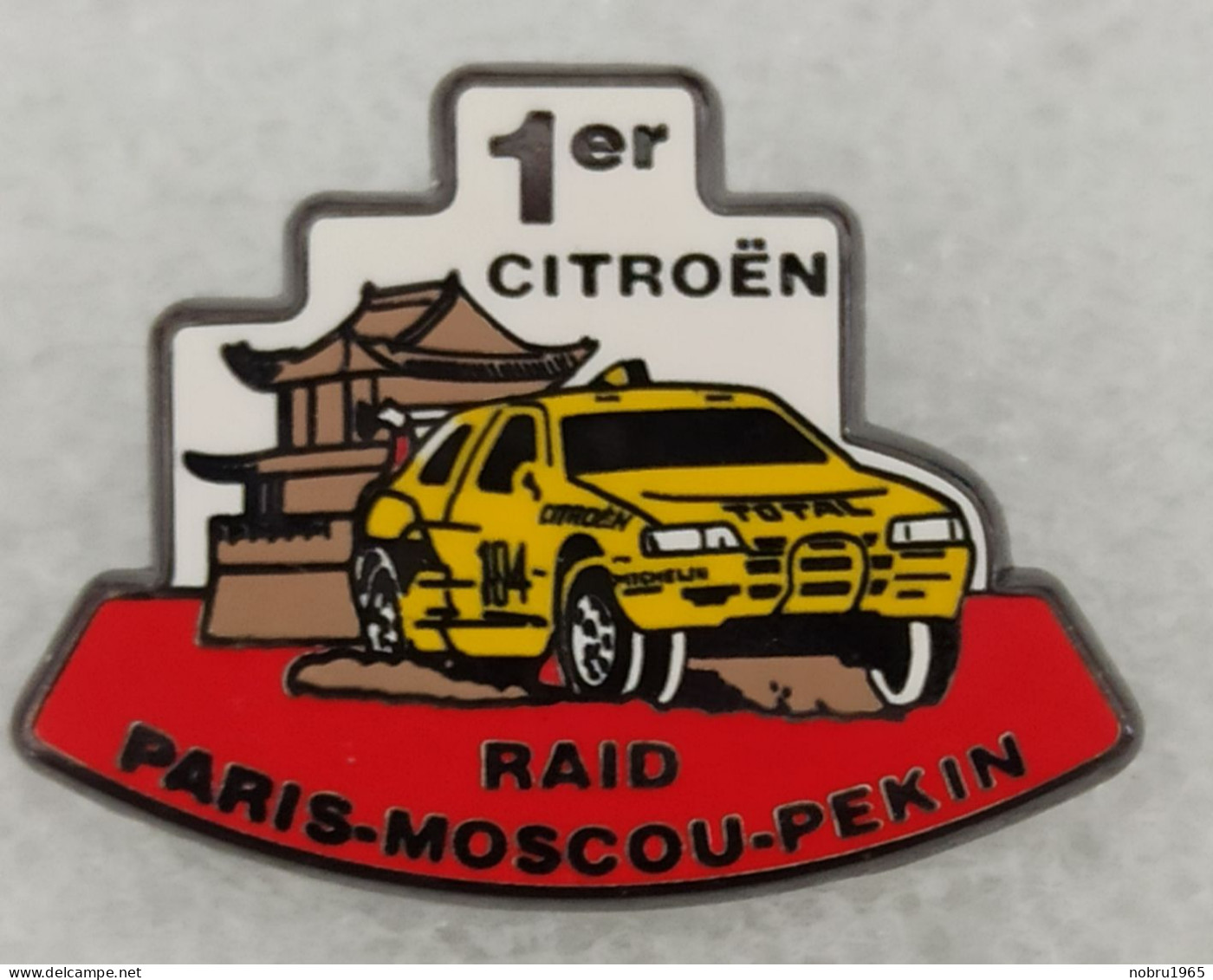 Pin's Citroën ZX Raid Paris Moscou Pékin - Citroën