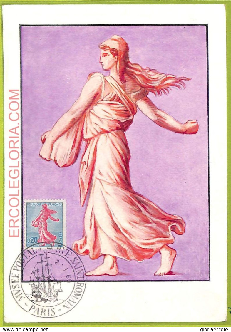 Ad3343 - FRANCE - Postal History - MAXIMUM CARD - 1960 - Andere & Zonder Classificatie