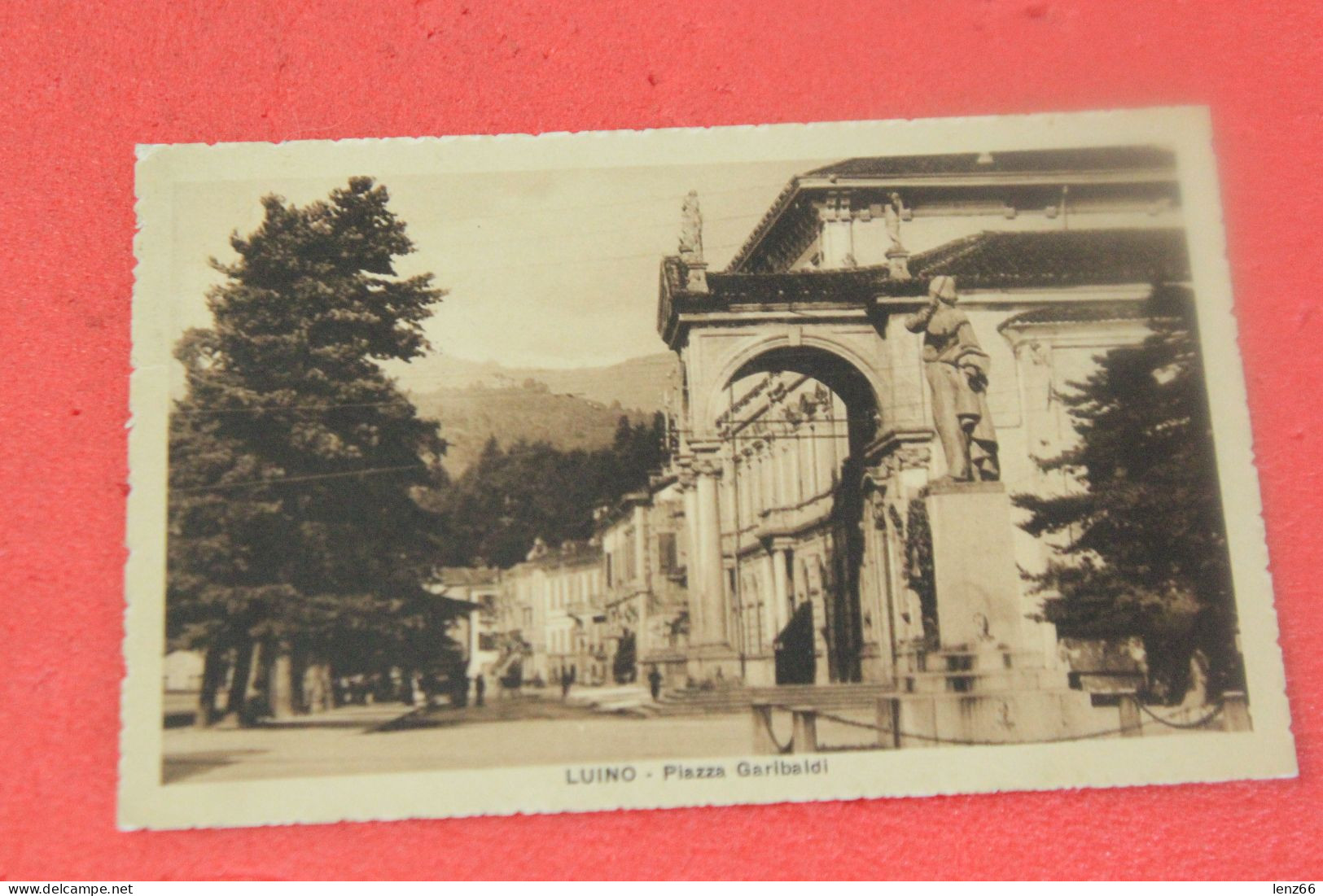 Varese Luino Piazza Garibaldi 1934 - Varese