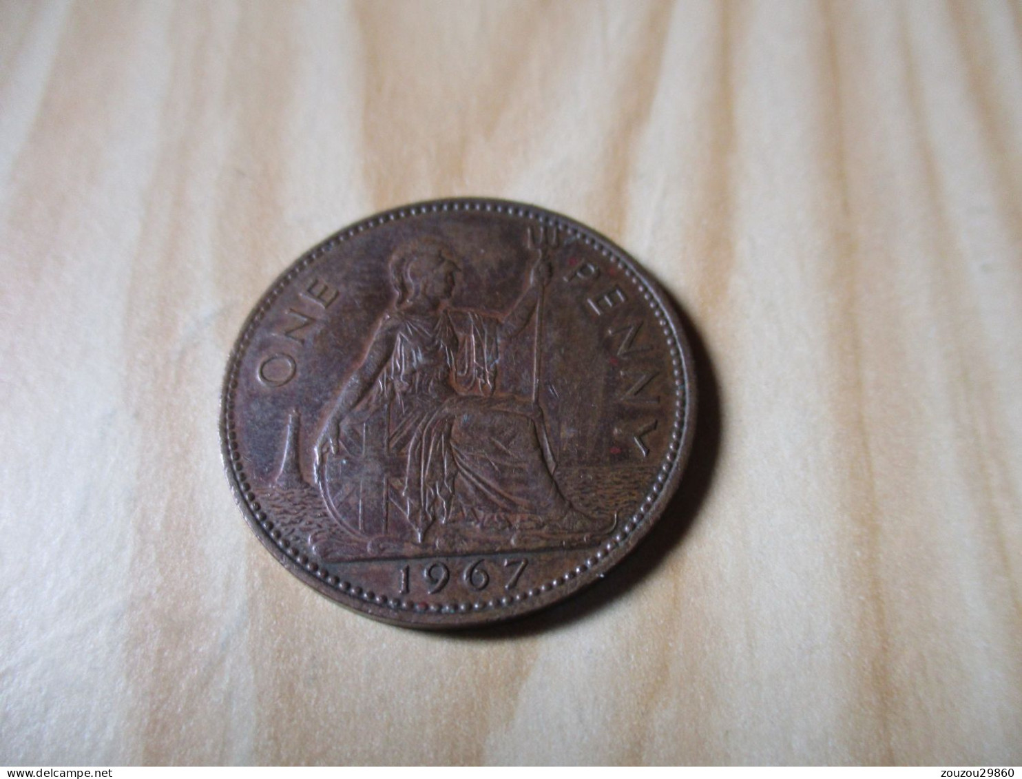 Grande-Bretagne - One Penny Elizabeth II 1967.N°626. - D. 1 Penny