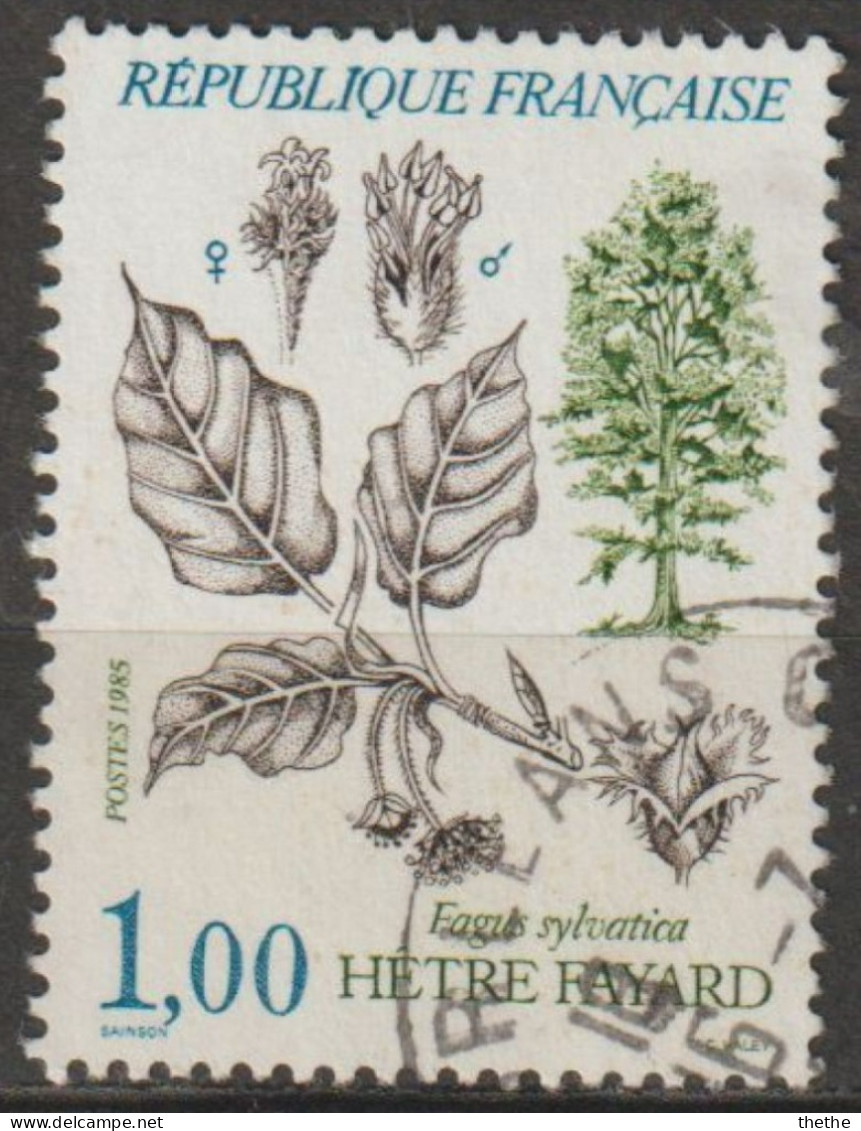 FRANCE - Arbre : Hêtre - Fagus Sylvatica - Used Stamps