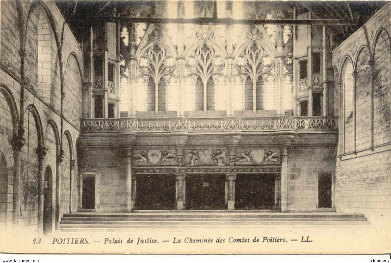 CPA - POITIERS - PALAIS DE JUSTICE - CHEMINEE DES COMTES DE POITIERS - Poitiers
