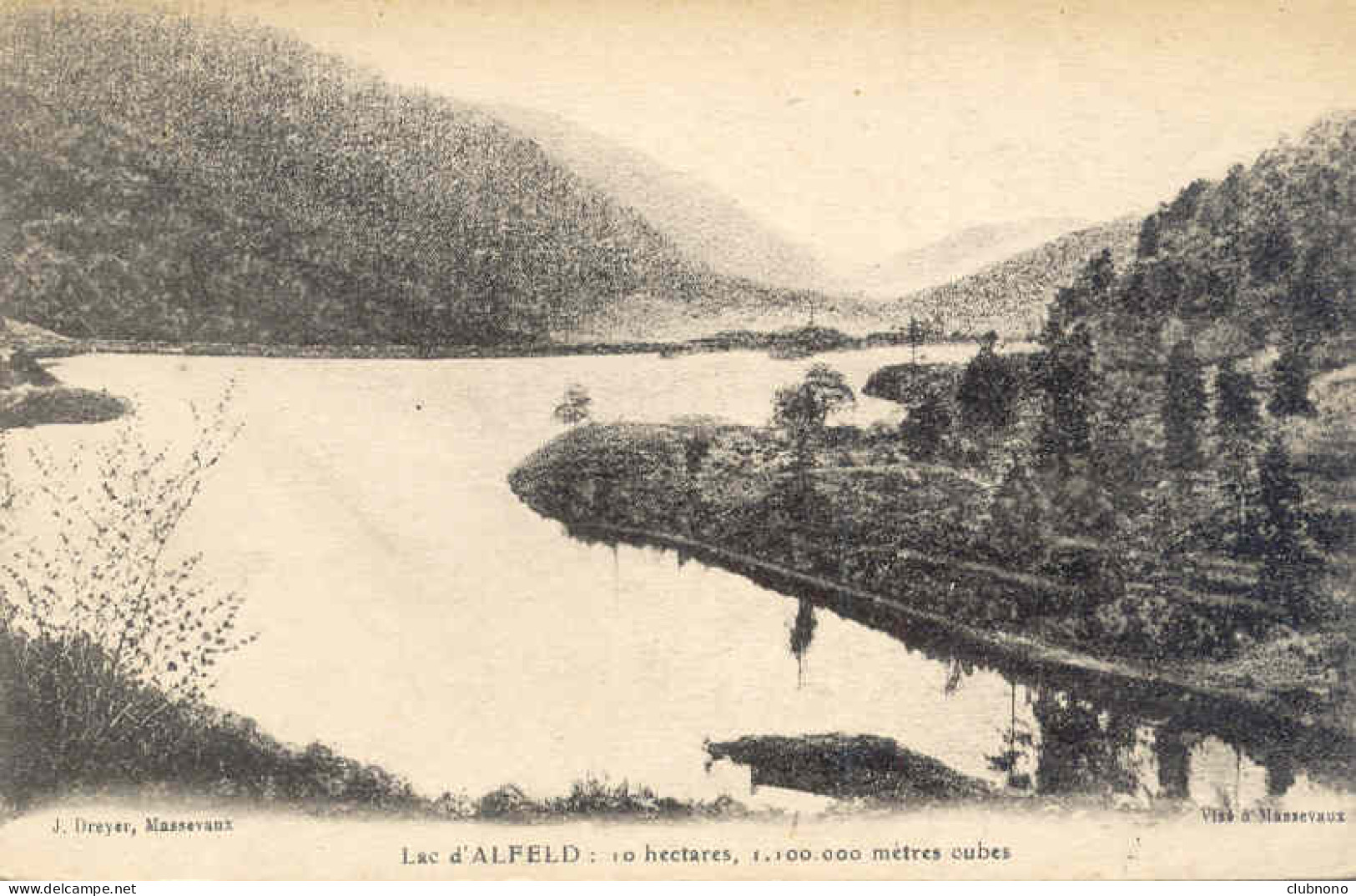 CPA -LAC D'ALFELD (ECRITE 1917) - Sonstige & Ohne Zuordnung
