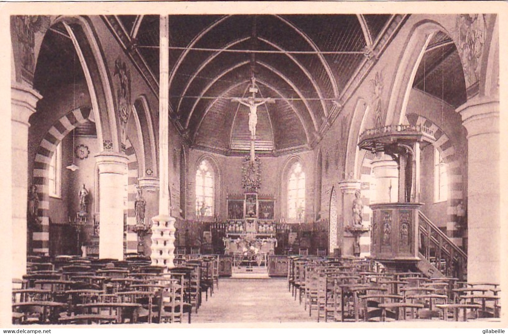 MASSEMEN - Eglise - Vue Interieure - Kerkbinnenzicht - Wetteren