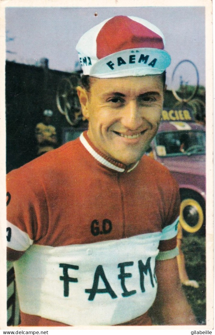 Cyclisme - Coureur Cycliste Belge Willy Schroeders - Team Faema -  Velo Chewing Gum - Cyclisme