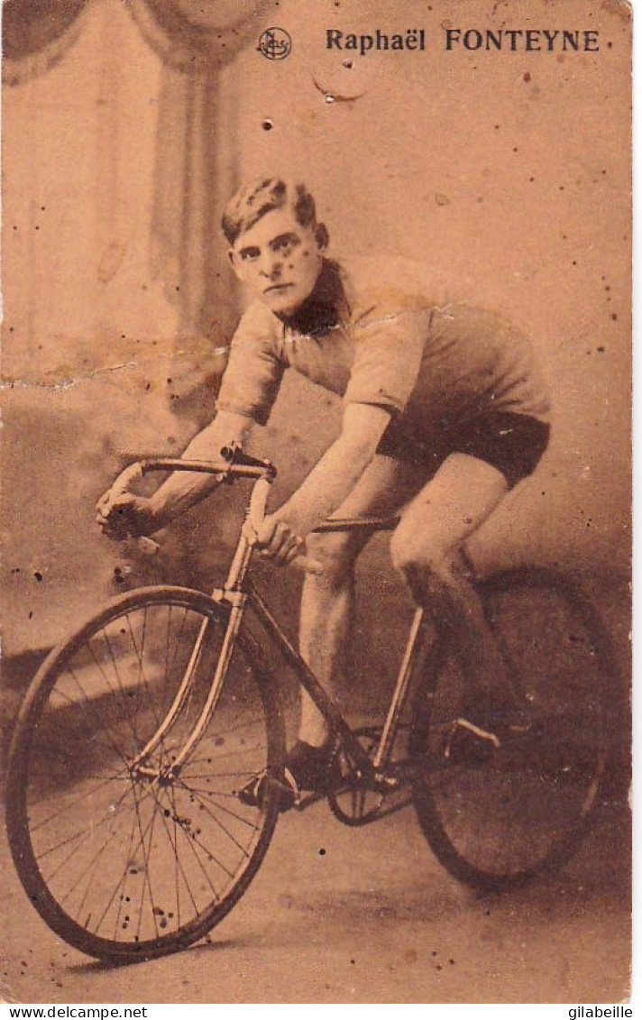 Cyclisme - Coureur Cycliste Belge Raphael Fonteyne - Professionnel En 1927 - Cyclisme