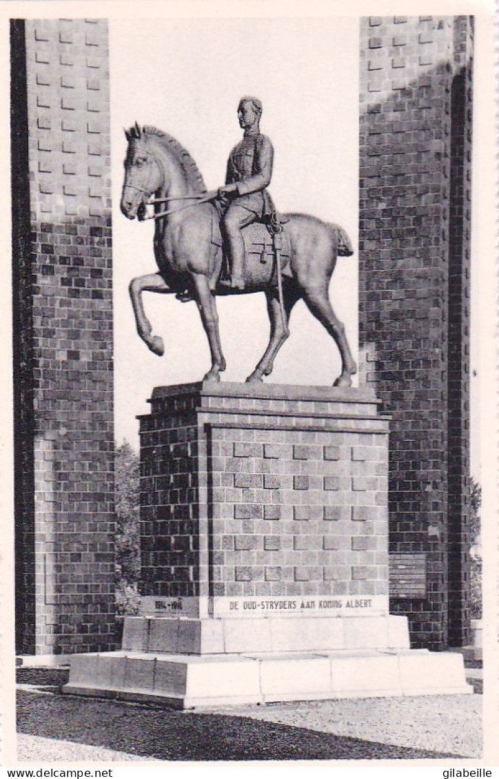 NIEUWPOORT - NIEUPORT - Monument Au Roi Albert A L'Yser - Nieuwpoort