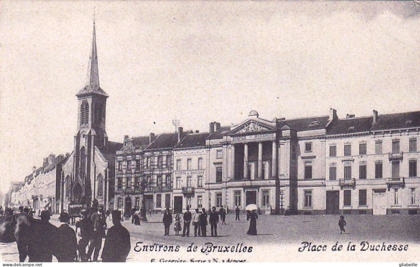 Environs De BRUXELLES - Place De La Duchesse - Places, Squares