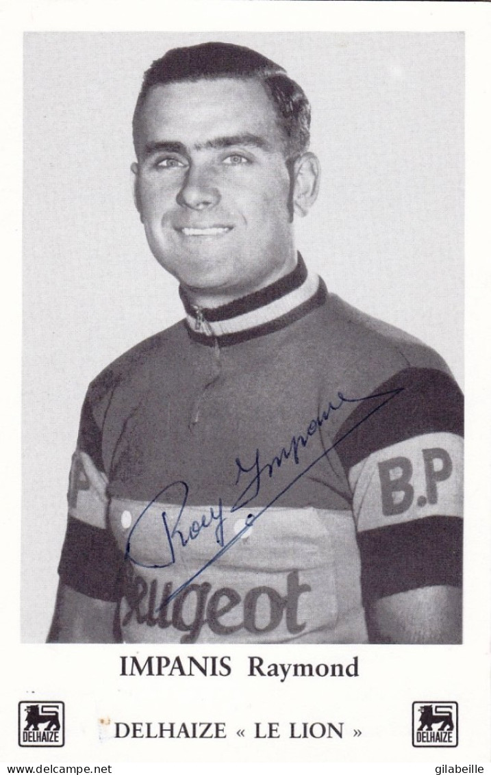 Cyclisme - Coureur Cycliste Belge  Raymond Impanis - Team Peugeot - Dedicace - Cyclisme