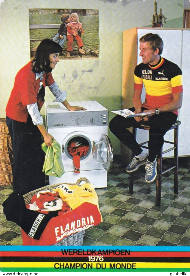 Cyclisme - Coureur Cycliste Belge  Freddy Maertens - Champion Deu Monde 1976 - Publicité Flandria - Cycling