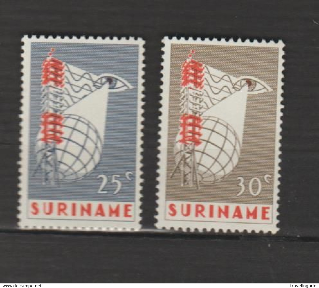 Suriname 1966 Television/Communication **/MNH - Télécom