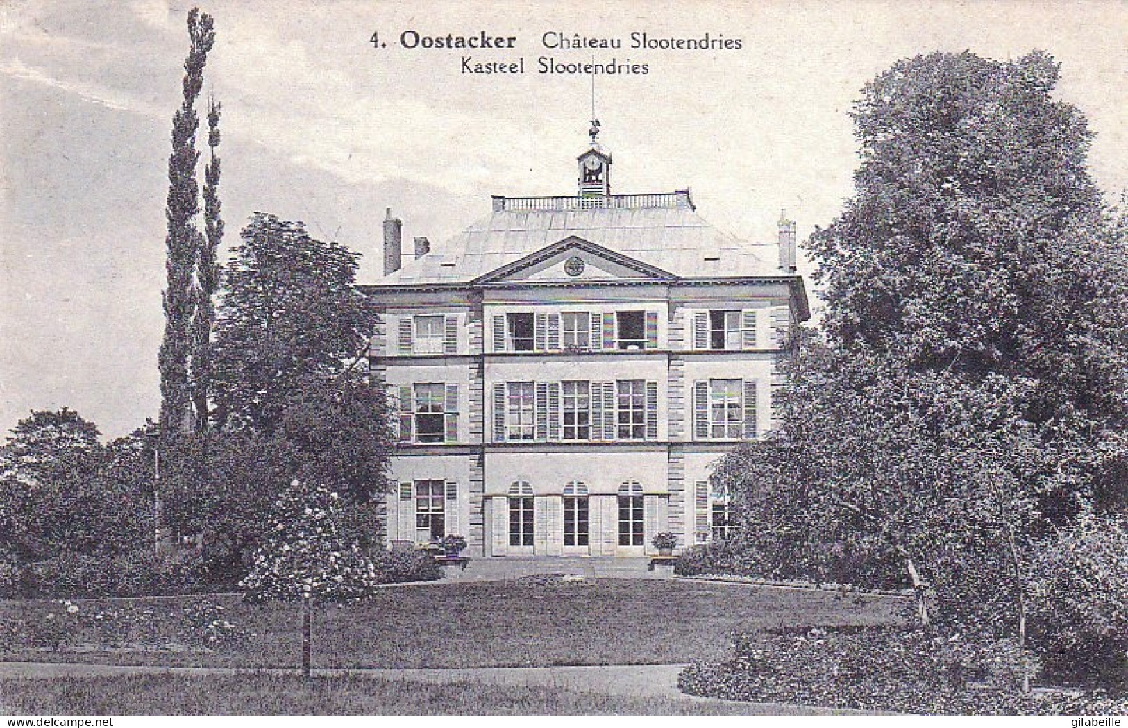 Gent - Oostacker Oostakker -  Chateau Slootendries -  Kasteel - Gent