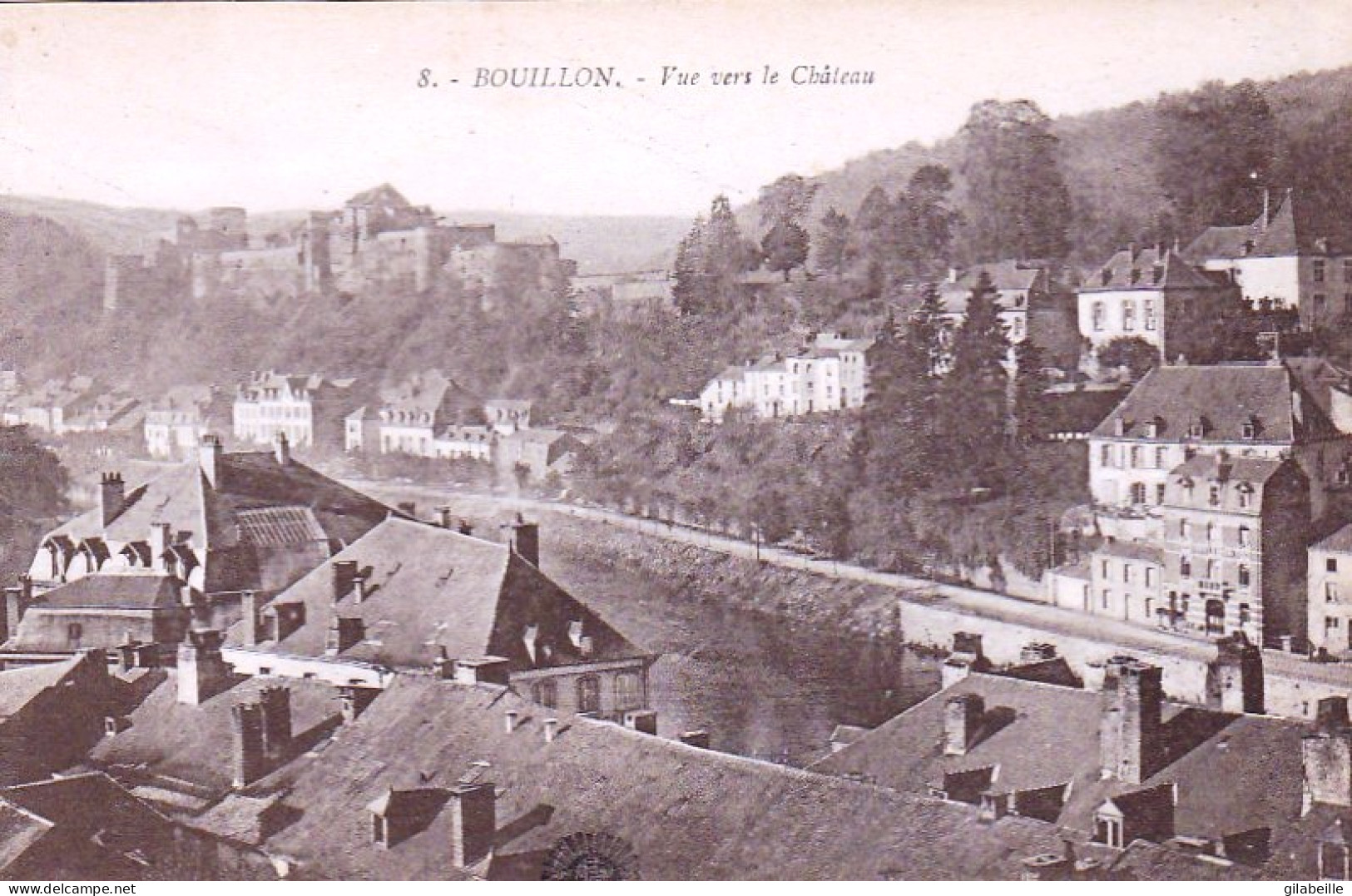 BOUILLON - Vue Vers Le Chateau - Bouillon