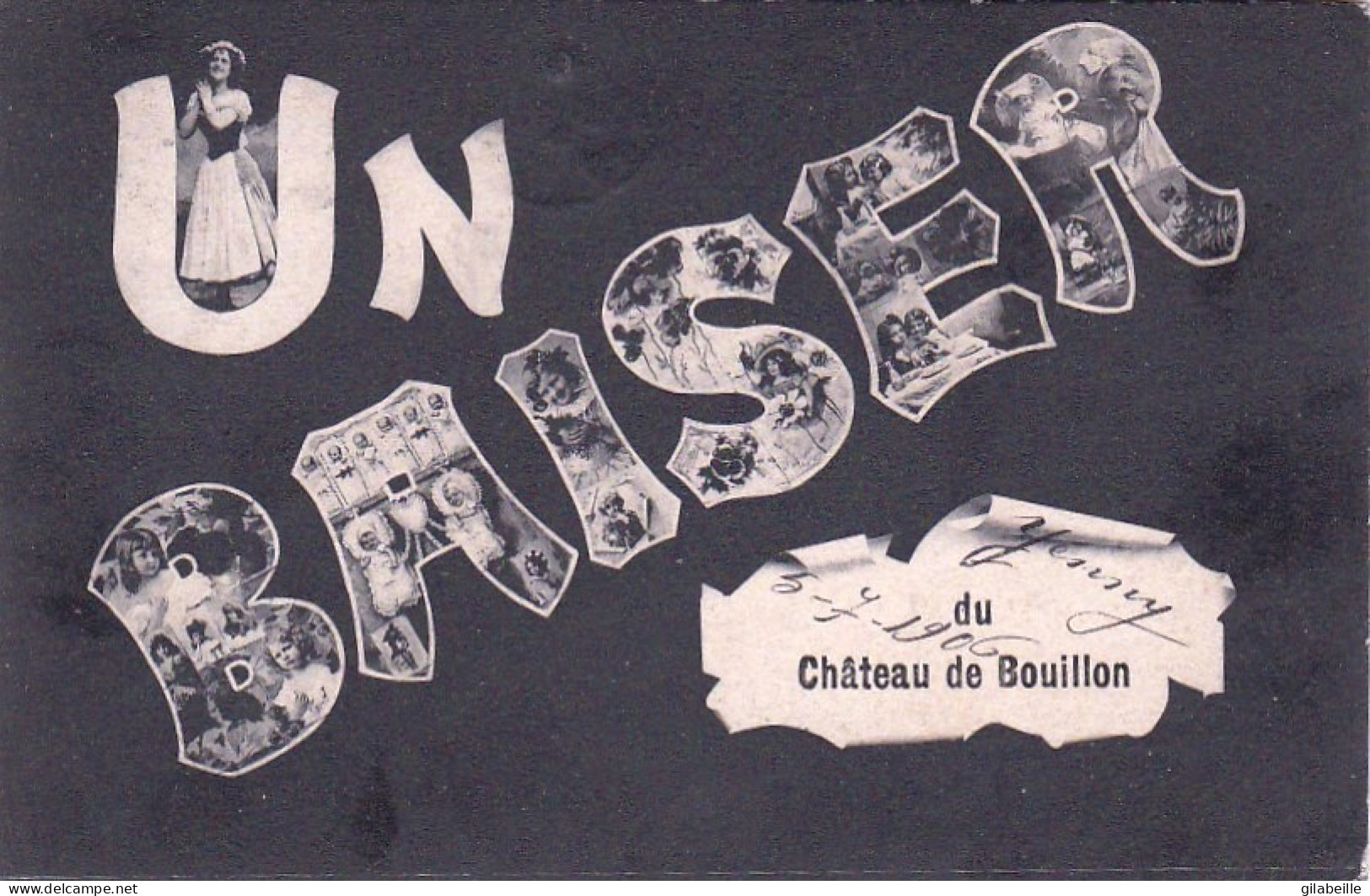BOUILLON -  Un Baiser Du Chateau De Bouillon - Bouillon