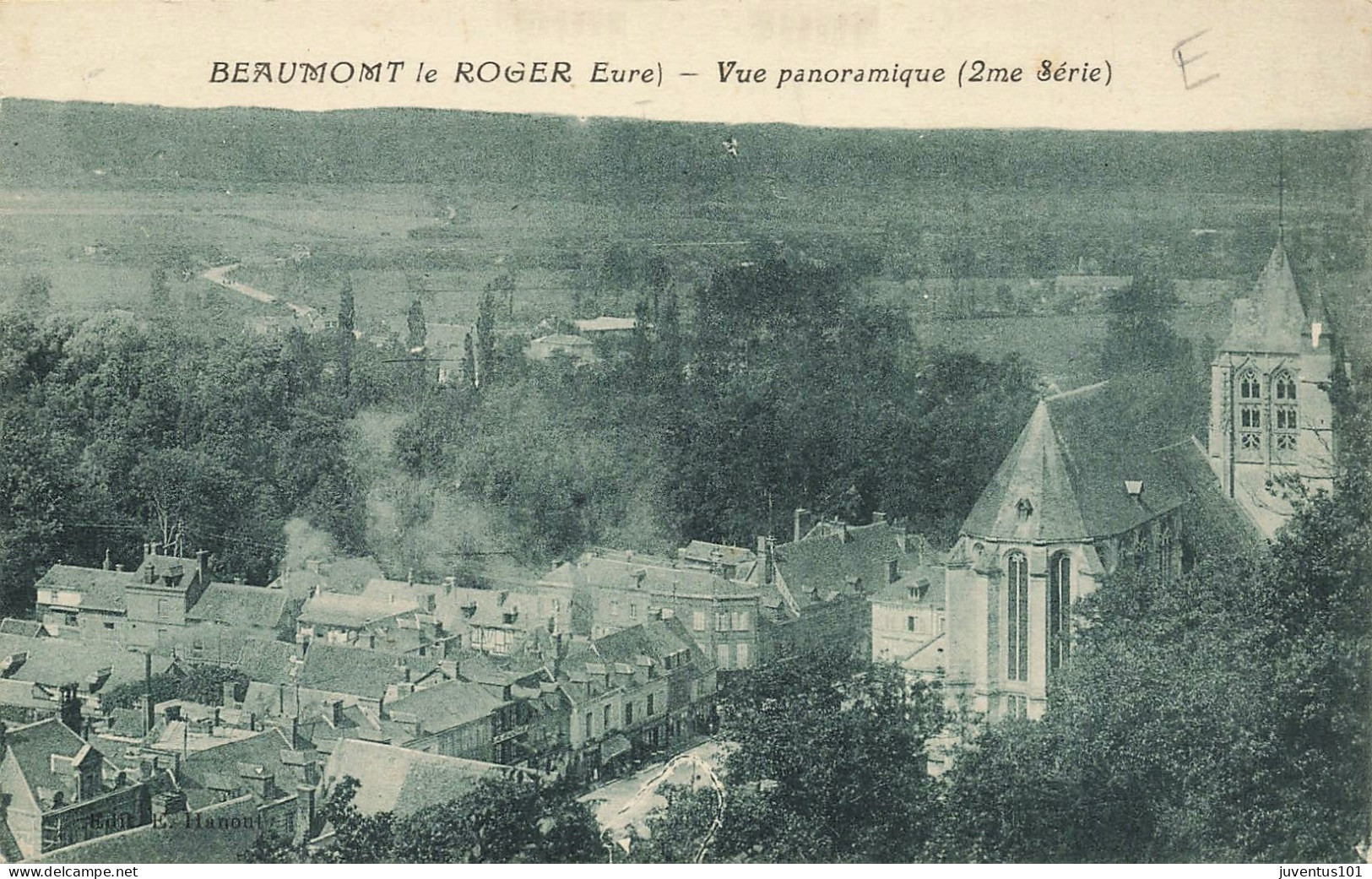 CPA Beaumont Le Roger-Vue Panoramique   L2877 - Beaumont-le-Roger