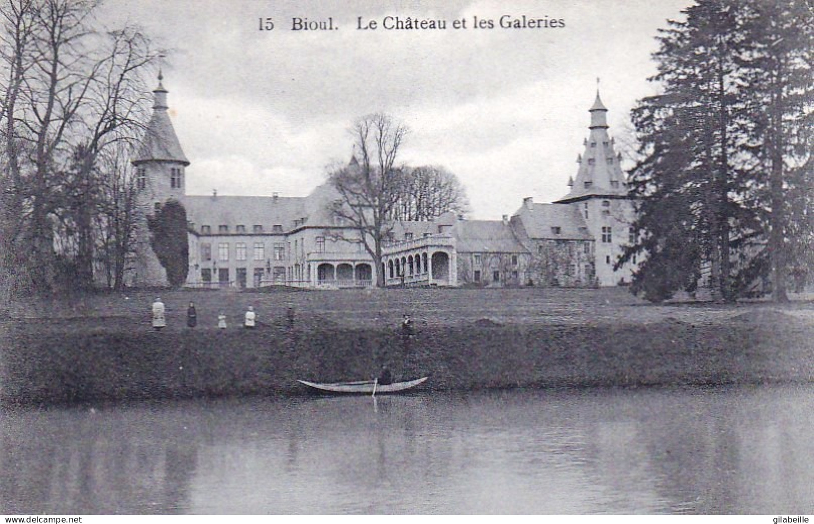 BIOUL ( Anhée )  - Le Chateau Et Les Galeries - Anhée