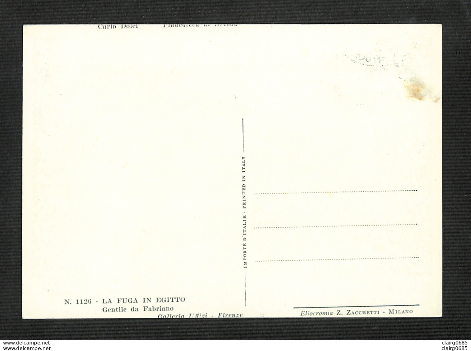 LUXEMBOURG - Carte MAXIMUM 1960 - AIDE AUX RÉFUGIÉS - LA FUGA IN EGITTO - Maximum Cards