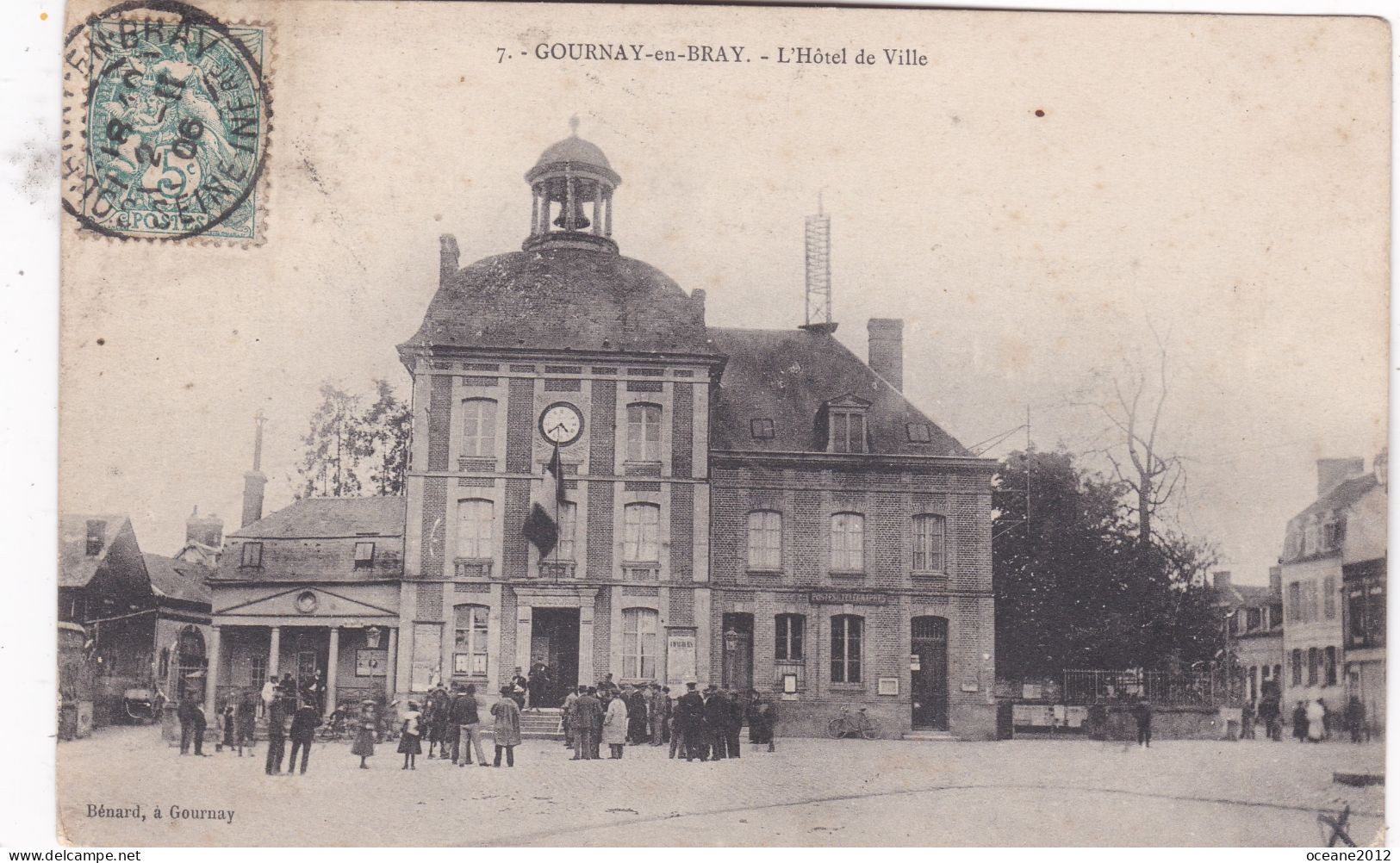 [76] Seine Maritime. Gournay En Bray. L'hotel De Ville - Gournay-en-Bray