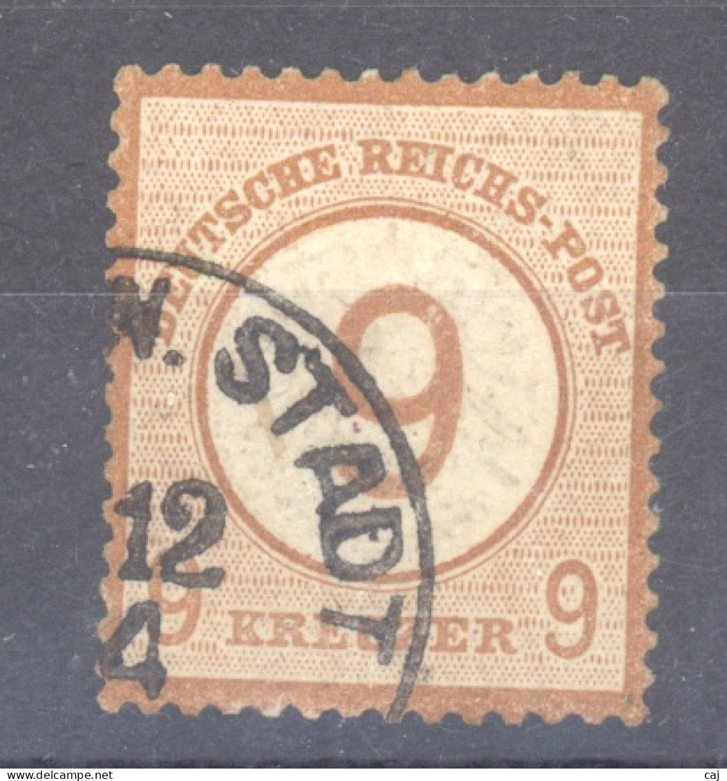 Allemagne  -  Reich  :  Mi  30  (o)   Très Bon Centrage - Used Stamps