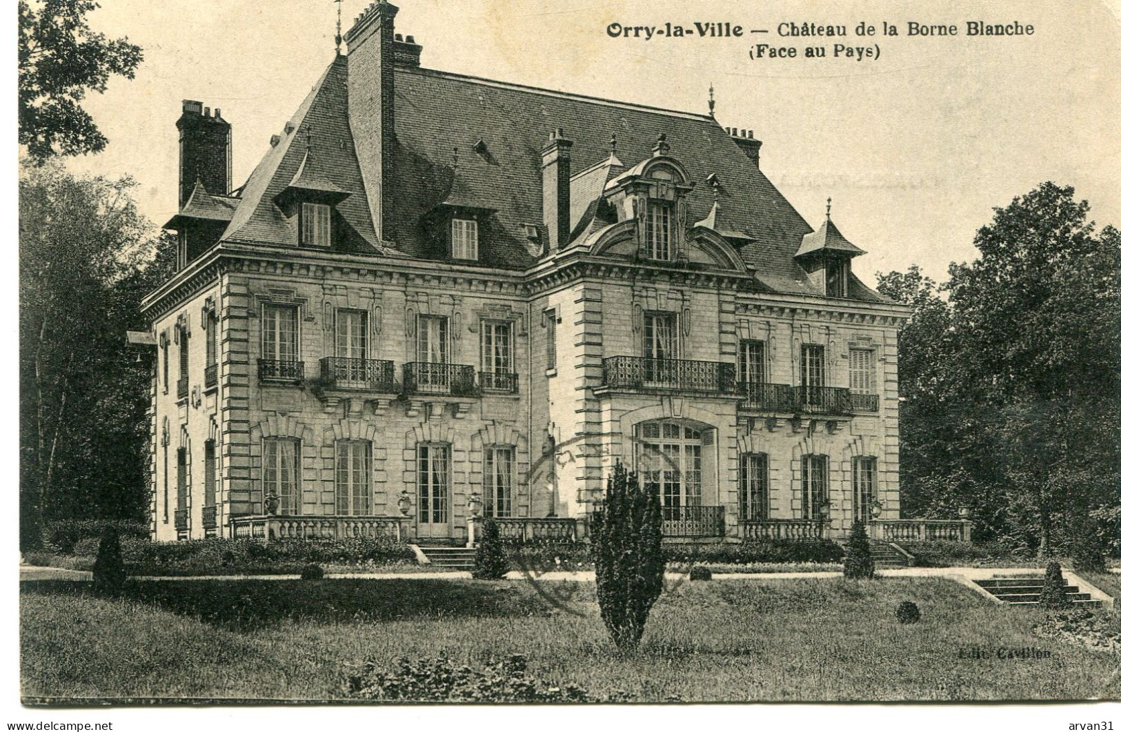 ORRY La VILLE - CHÂTEAU De La BORNE BLANCHE - FACE Au PAYS - - Sonstige & Ohne Zuordnung