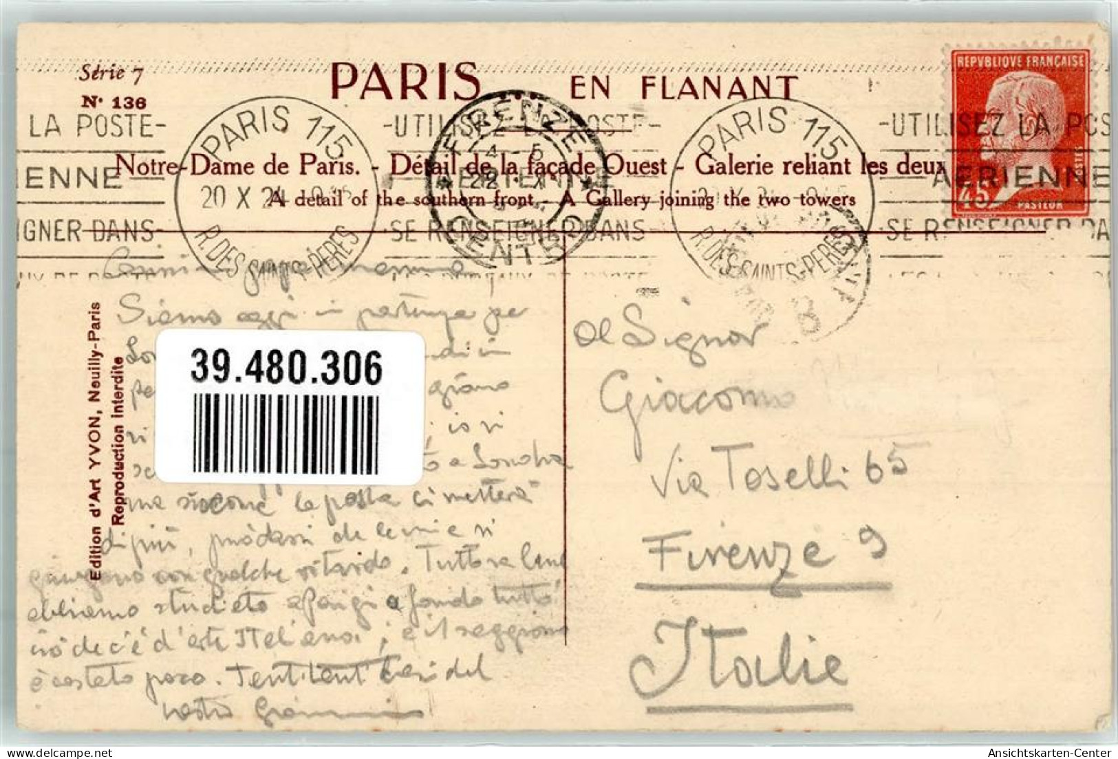 39480306 - Paris - Other & Unclassified
