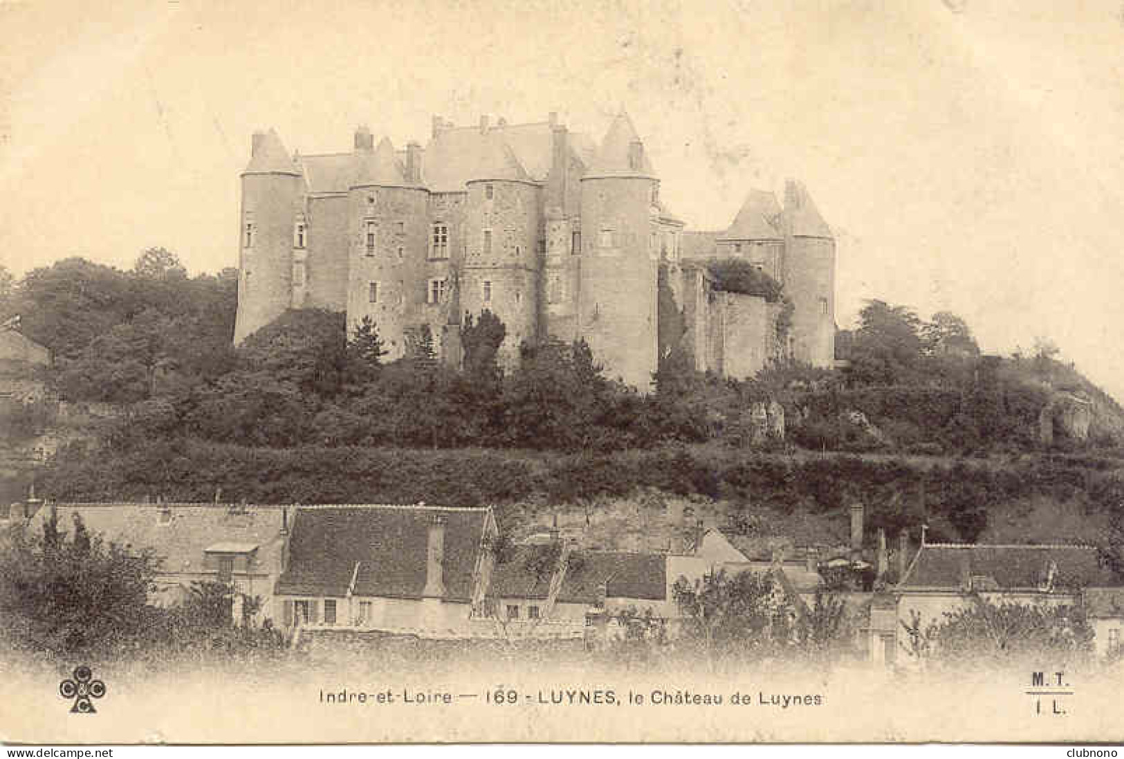 CPA - LUYNES - LE CHATEAU - Luynes