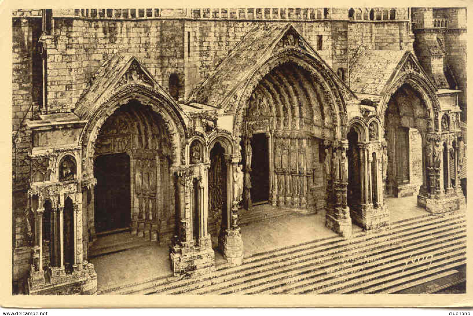 CPA - CHARTRES - CATHEDRALE - PORTAIL NORD - Chartres