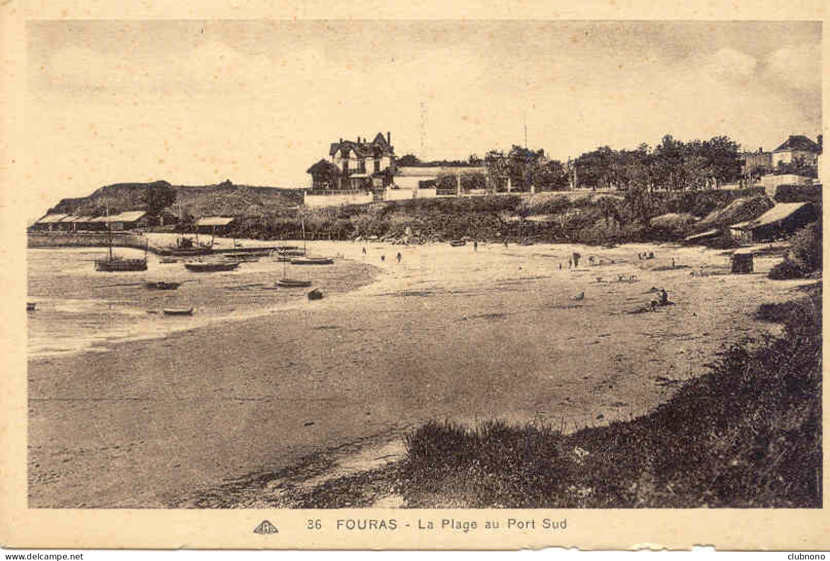 CPA - FOURAS - LA PLAGE AU PORT SUD - Fouras-les-Bains