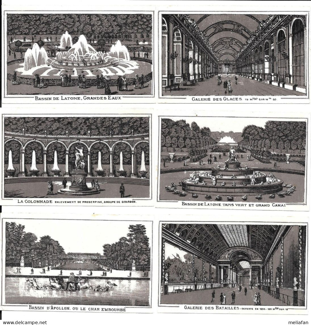 DX71 - IMAGES 10 X 7 CM DOS VIERGE - CHATEAU DE VERSAILLES - Otros & Sin Clasificación