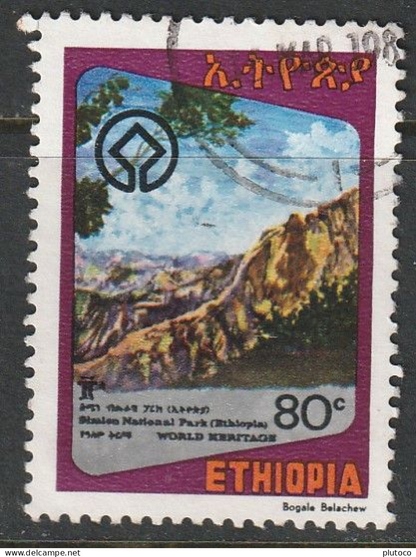 ETIOPIA, USED STAMP, OBLITERÉ, SELLO USADO - Ethiopie