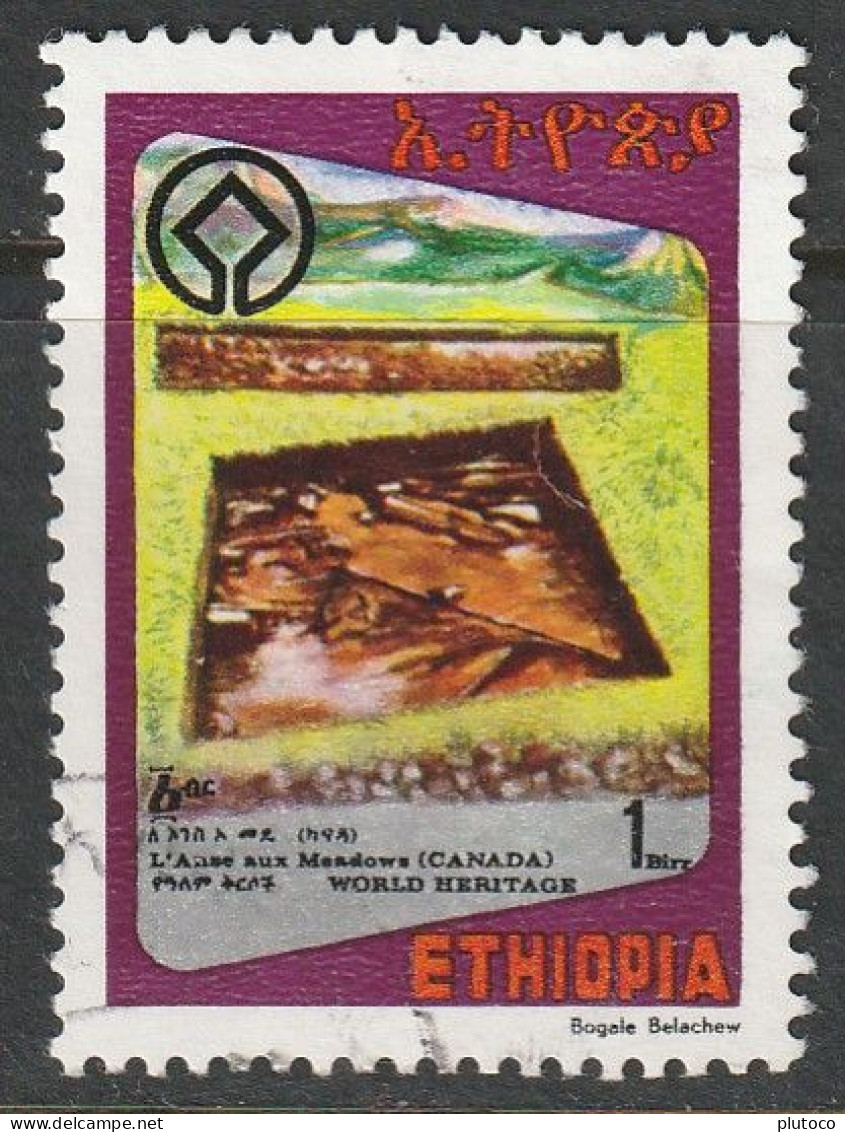 ETIOPIA, USED STAMP, OBLITERÉ, SELLO USADO - Etiopía