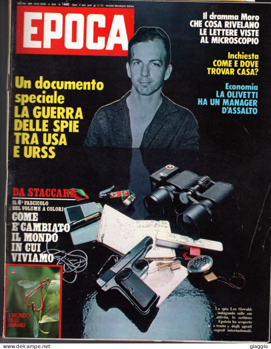 °°° RIVISTA EPOCA N° 1440 DEL 10 MAGGIO 1978 °°° - Autres & Non Classés