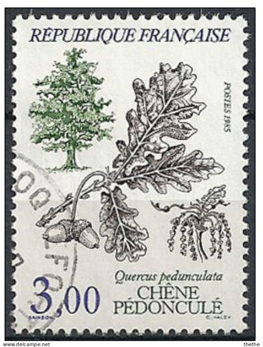 FRANCE - Arbre : Chêne Anglais - Quercus Pedunculata - Oblitérés