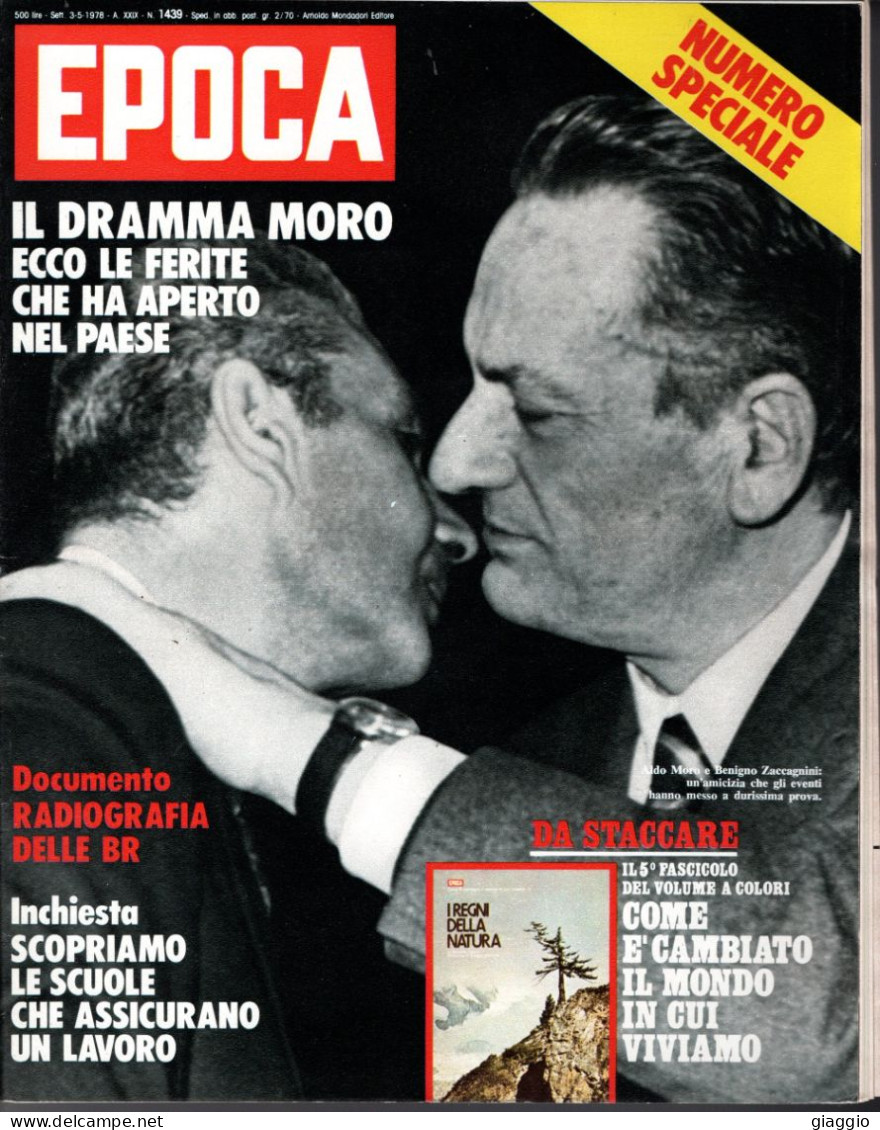 °°° RIVISTA EPOCA N° 1439 DEL 3 MAGGIO 1978 °°° - Autres & Non Classés