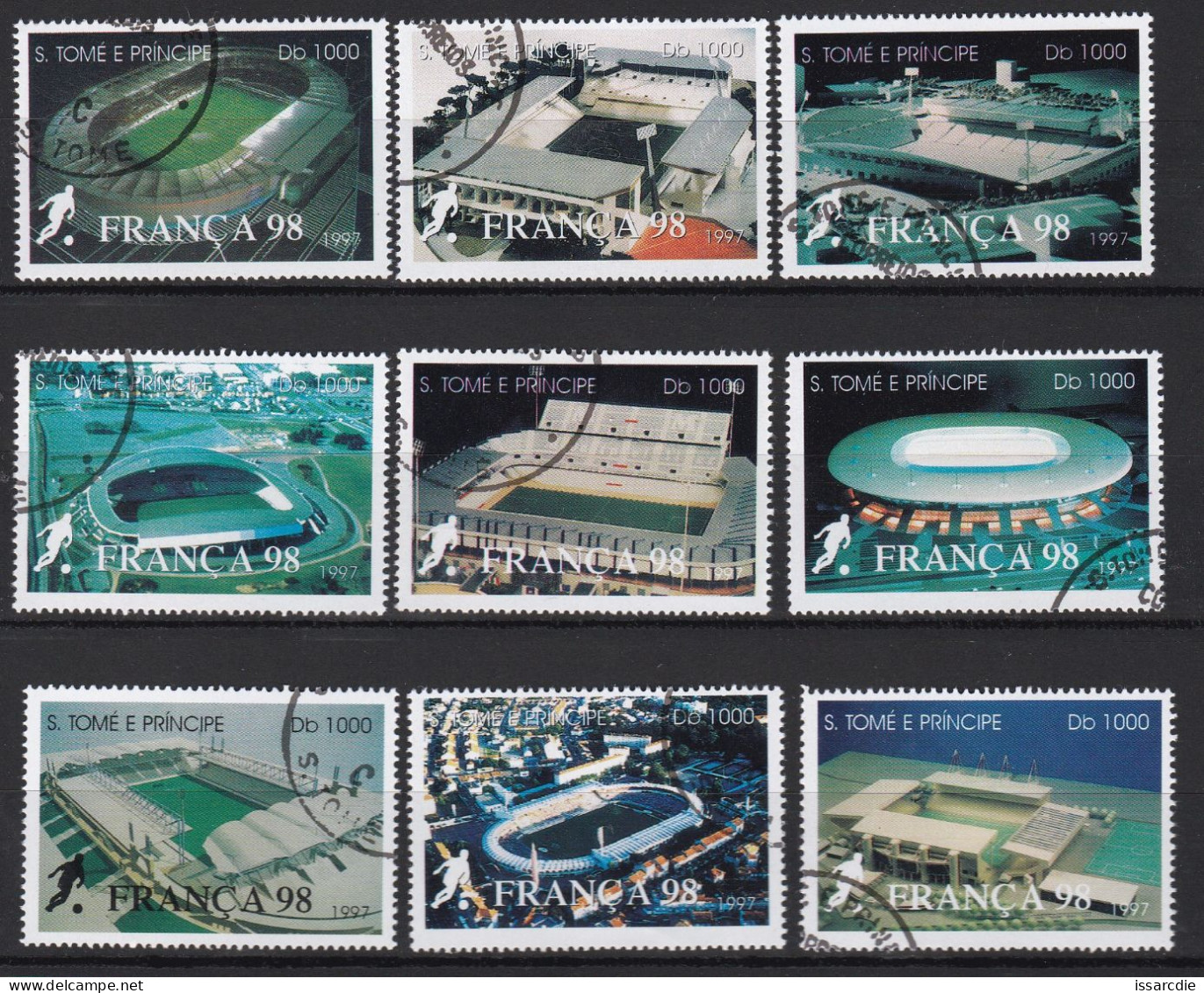 Sao Tome Et Principe Stade France 1997 - Sao Tome En Principe