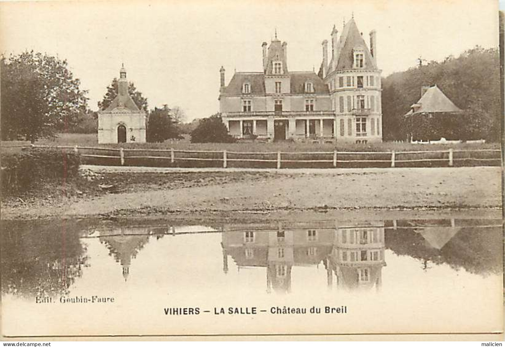 - Maine Et Loire -ref-B11- Vihiers - La Salle - Château Du Breil - Châteaux - - Autres & Non Classés