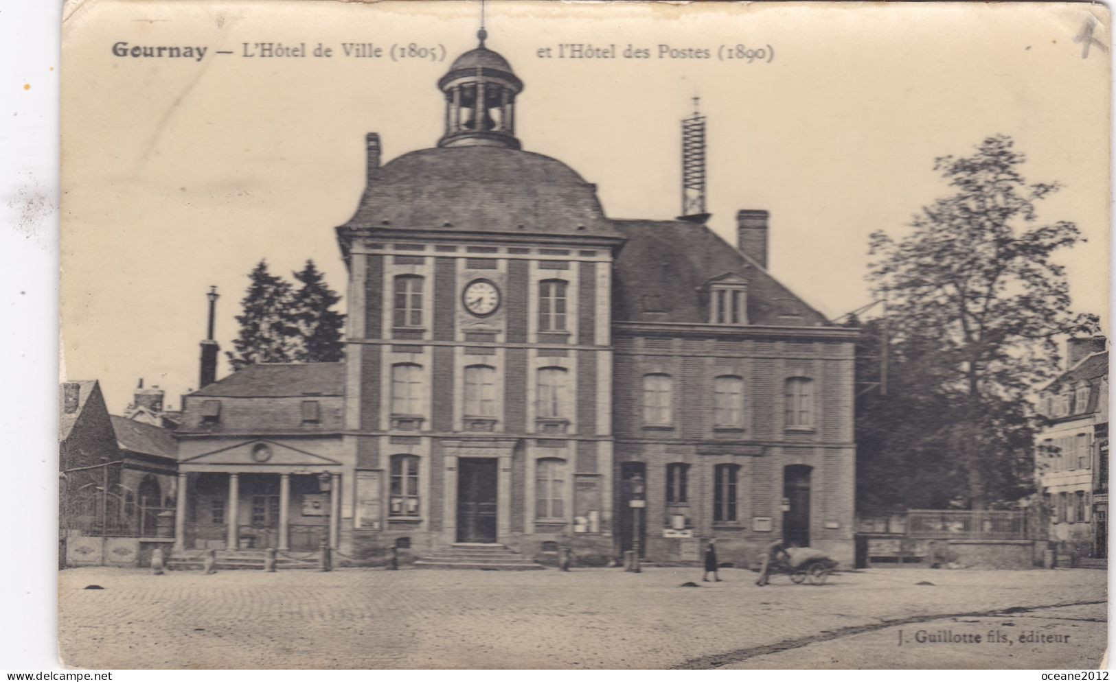 [76] Seine Maritime. Gournay En Bray.  L'hotel De Ville Et L'hotel Des Postes - Gournay-en-Bray