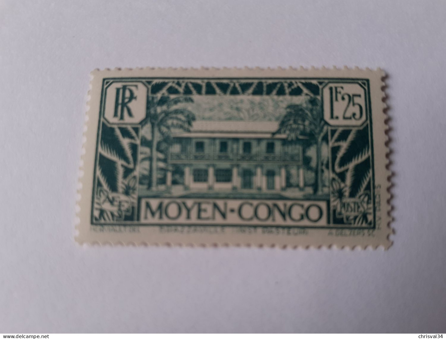 TIMBRE  CONGO    N  128A     COTE  3,50  EUROS    NEUF  TRACE  CHARNIERE - Nuovi